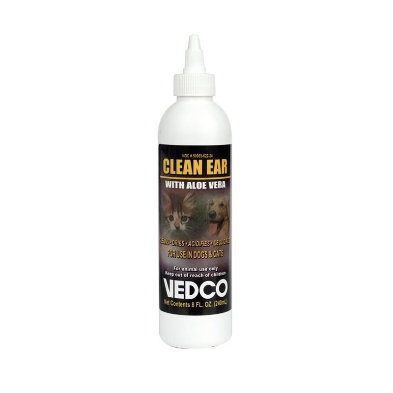 Clean Ear with Aloe Vera for Dogs and Cats