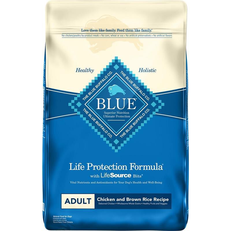 Blue Buffalo Life Protection Formula Chicken and Brown Rice Adult Dry Dog Food