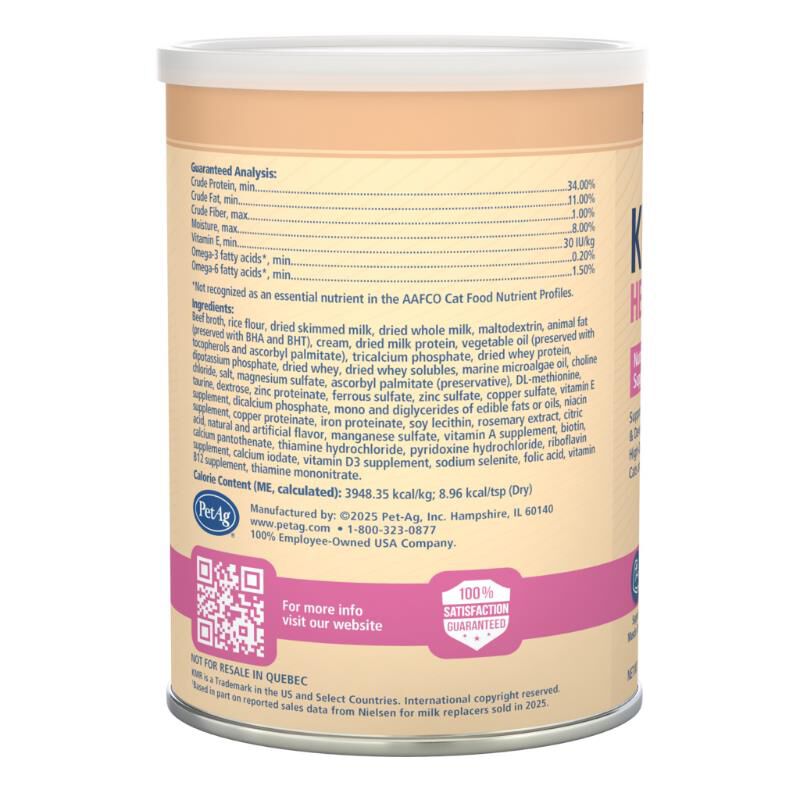 PetAg KMR Healthy Development Cat and Kitten Weaning Food Powder, 14 oz.