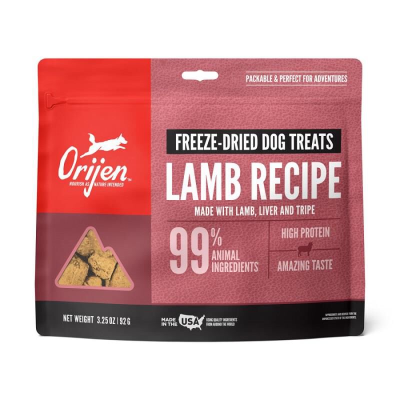 Orijen Grass-Fed Lamb Freeze-Dried Dog Treats, 3.25 oz