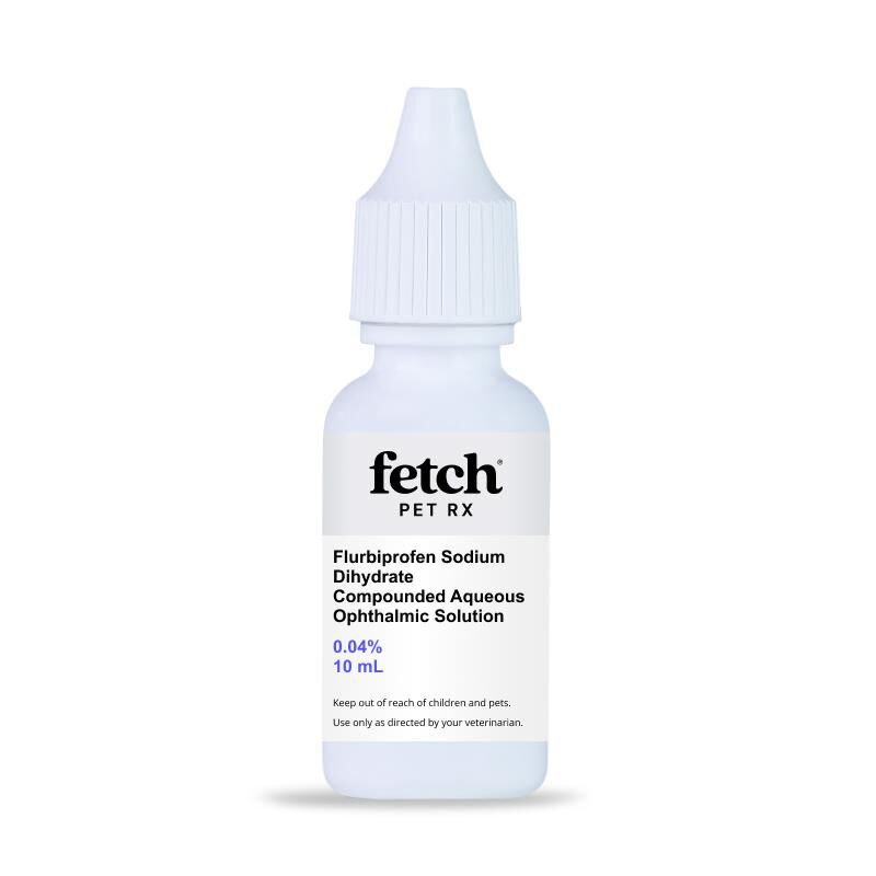Flurbiprofen Sodium Dihydrate Compounded Aqueous Ophthalmic Solution, 0.04%, 10 mL