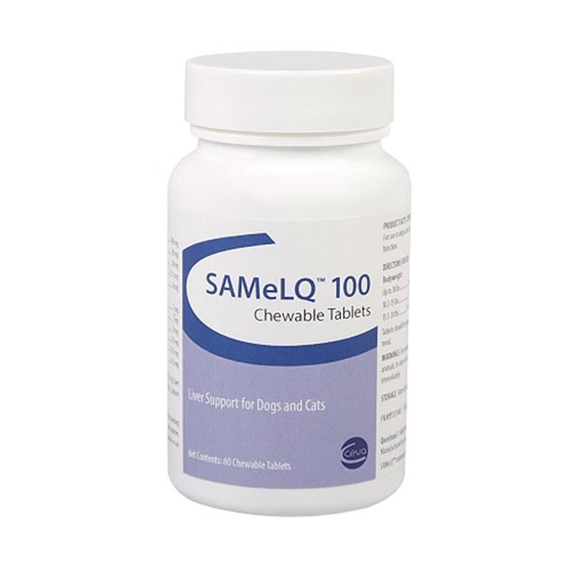 SAMeLQ Chewable Tablets 100 mg, 60 Ct.