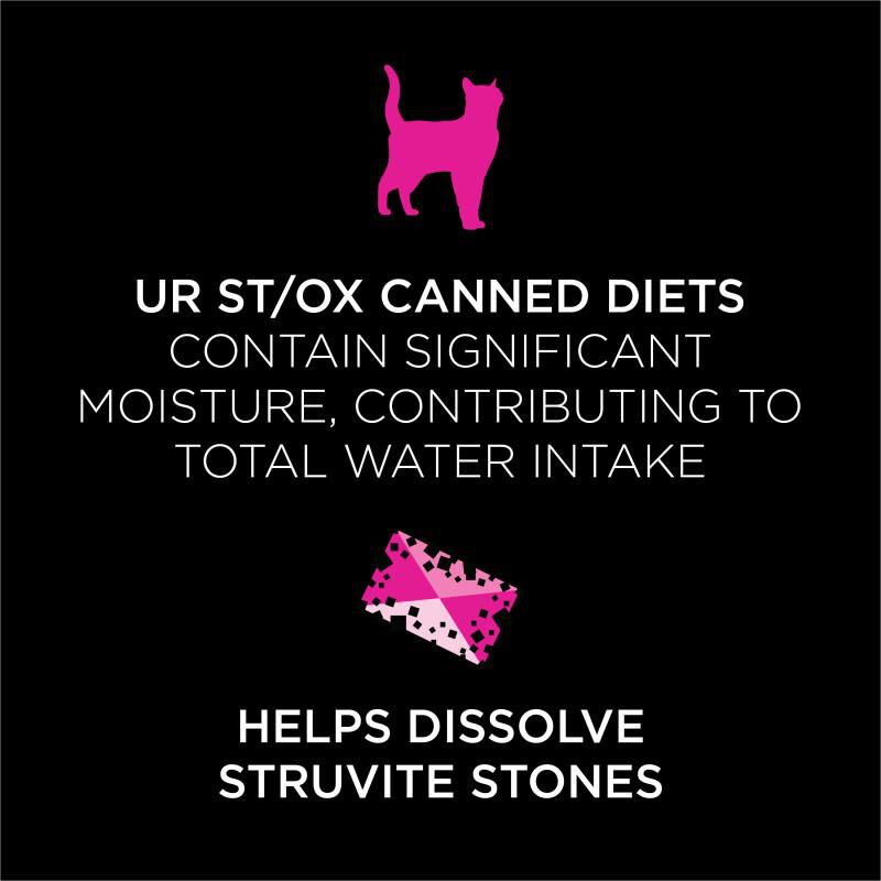 Purina Pro Plan Veterinary Diets UR Urinary St/Ox Savory Selects Turkey & Giblet Recipe in Sauce Wet Cat Food, 24 x 3 oz cans