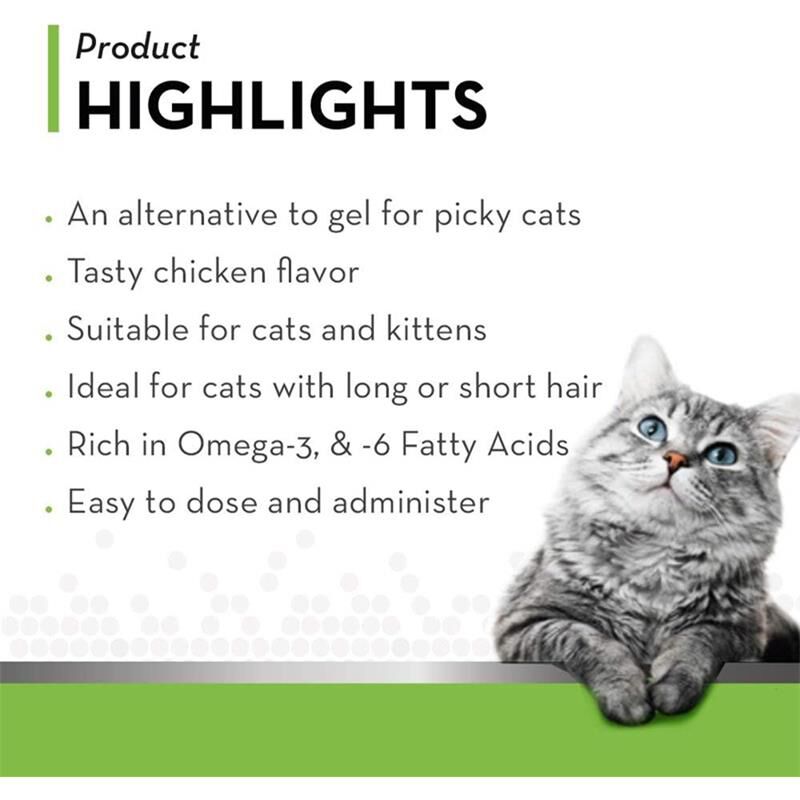 Tomlyn Laxatone Hairball Remedy Chews for Cats, 60 Count