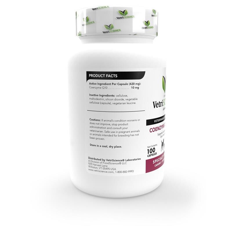 VetriScience Healthy Heart Coenzyme Q10 10 mg, 100 Ct.