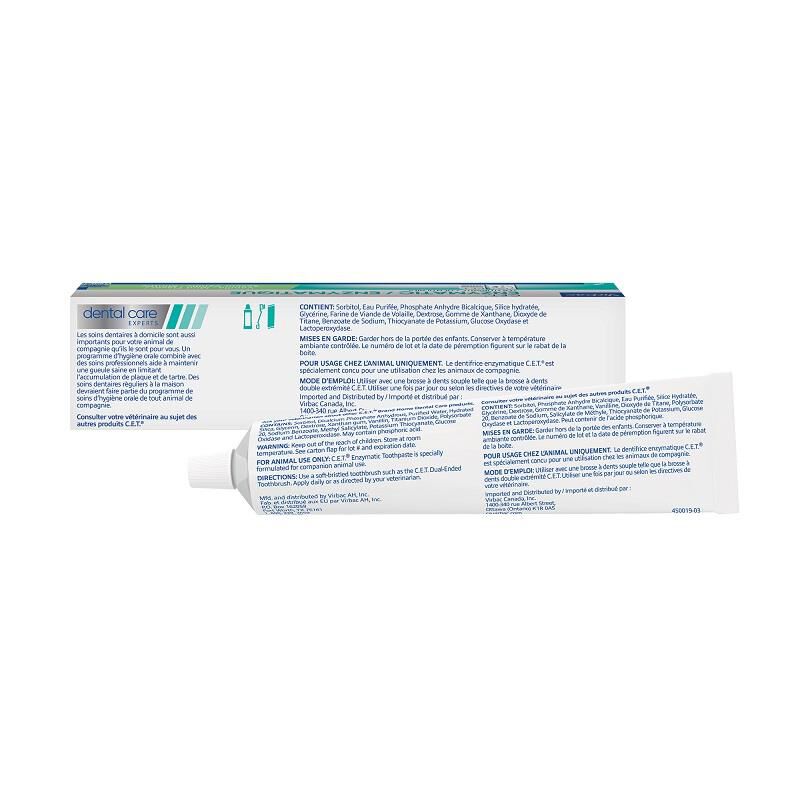 CET Enzymatic Toothpaste Vanilla Mint, 2.5 oz