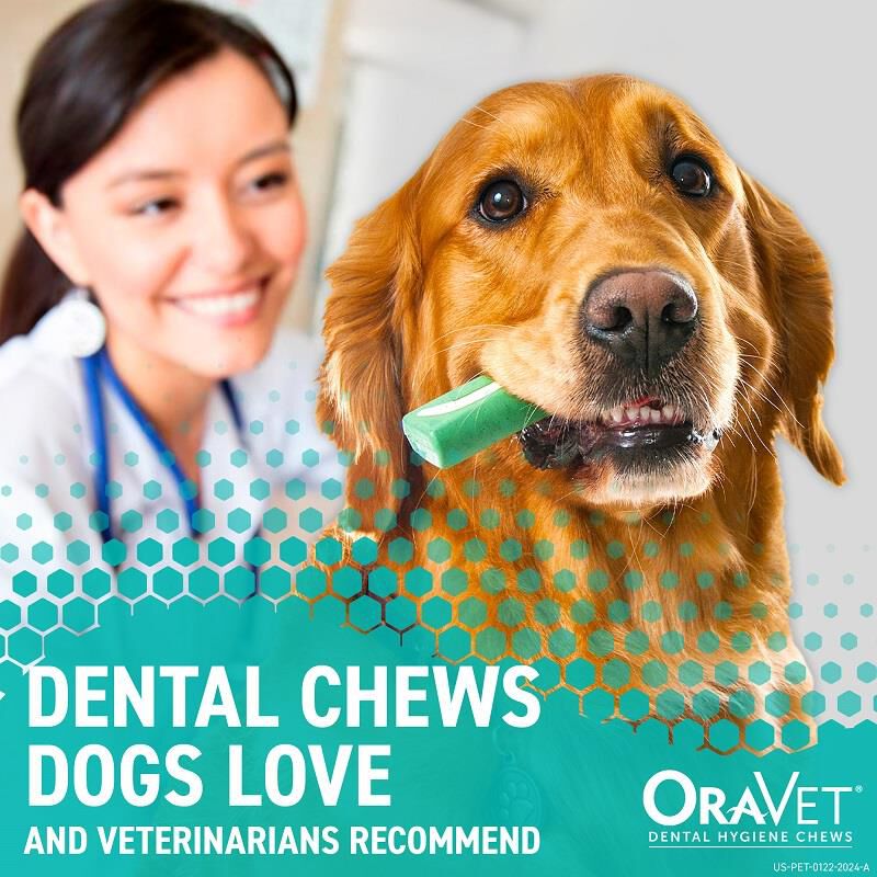 Oravet Dental Chews for Extra Small Dogs up to 10 lbs, 14 Ct
