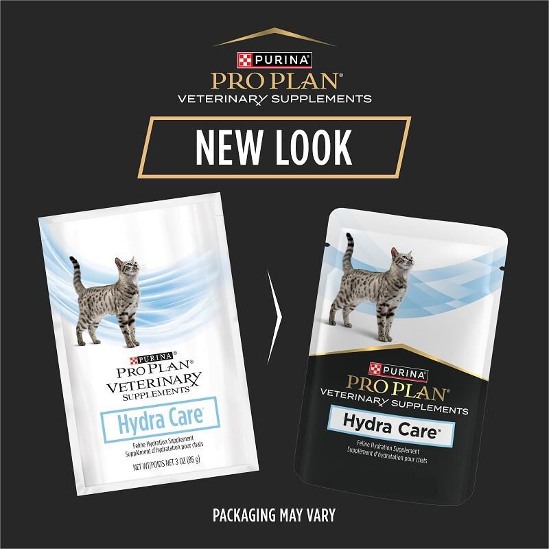 Purina Pro Plan Veterinary Supplements Hydra Care for Cats, 2 Boxes (24 Sachets)