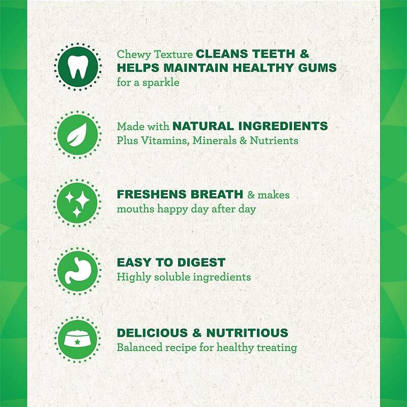 Greenies Dental Dog Treats, 36 oz Teenie 5-15 lbs (130 ct)