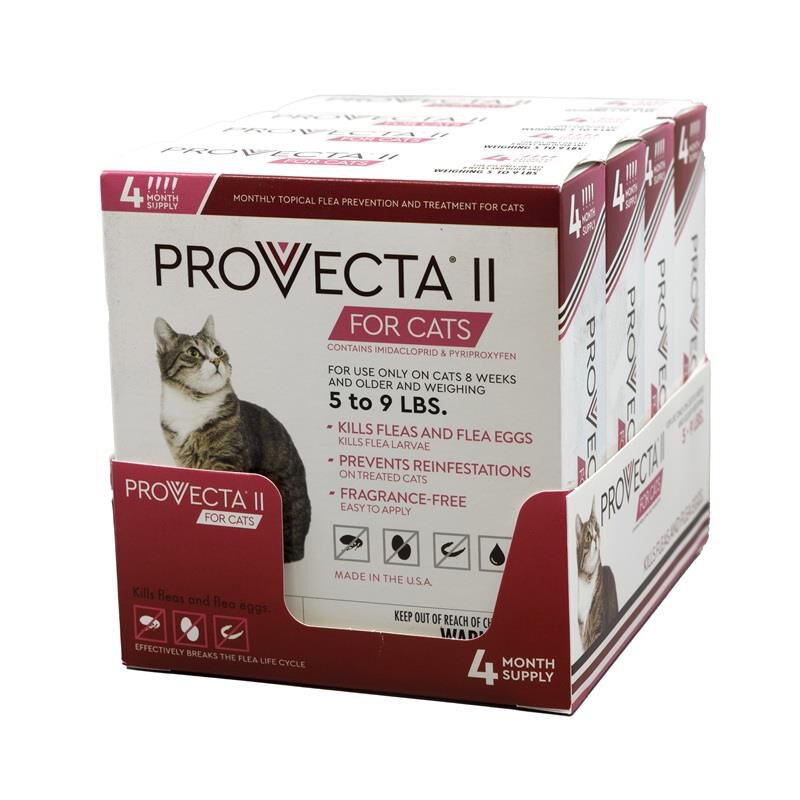 Provecta II for Cats, 4 Doses