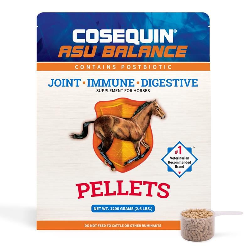 Cosequin ASU Balance Joint, Immune, and Digestive Health Supplement For Horses, 1,200 gm