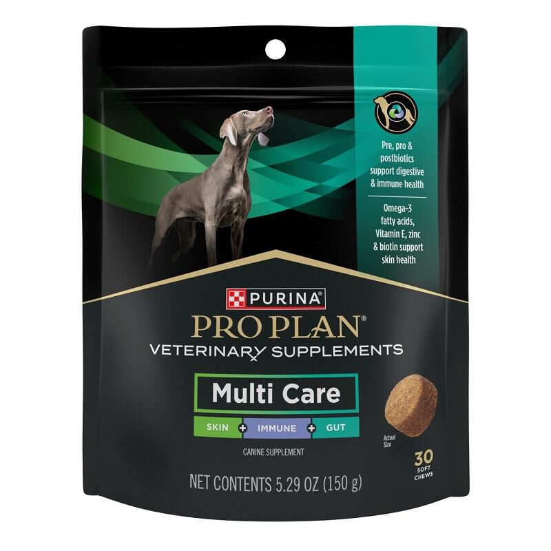 Purina Pro Plan Veterinary Supplements Multi Care Skin + Immune + Gut Dog Supplement