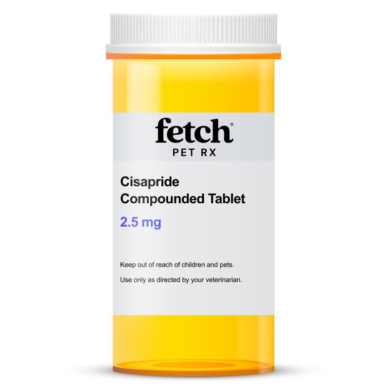Cisapride Compounded Tiny Tablet, 2.5 mg