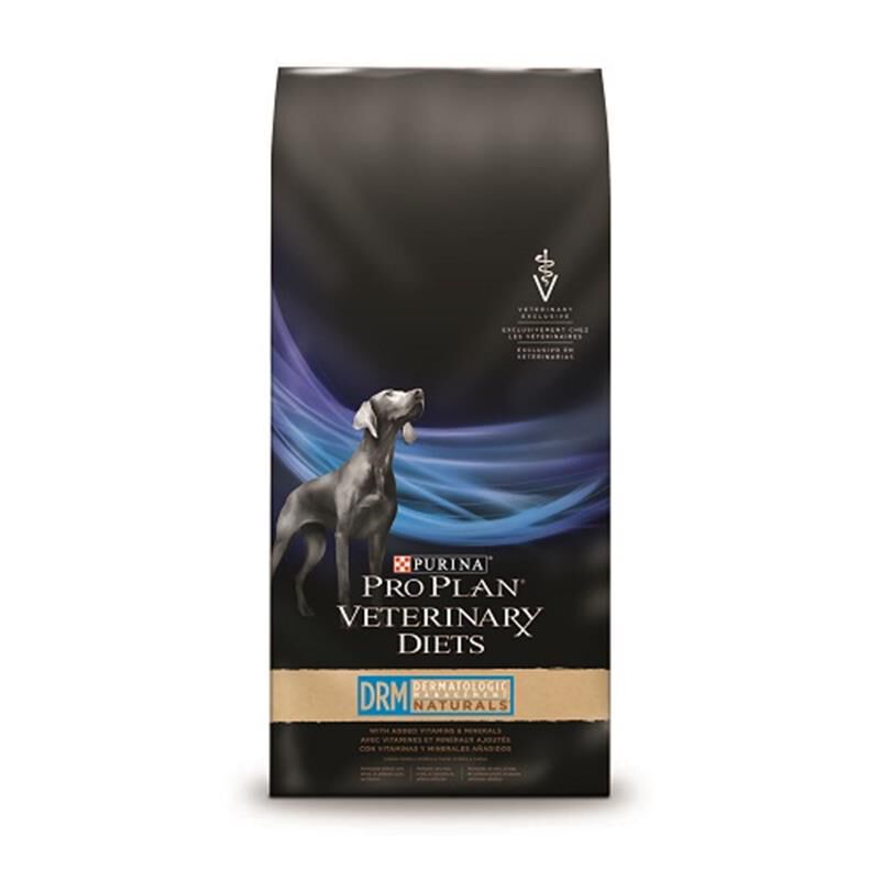 Purina Pro Plan Veterinary Diets DRM Dermatologic Management Naturals Adult Dog Food, 25 lbs