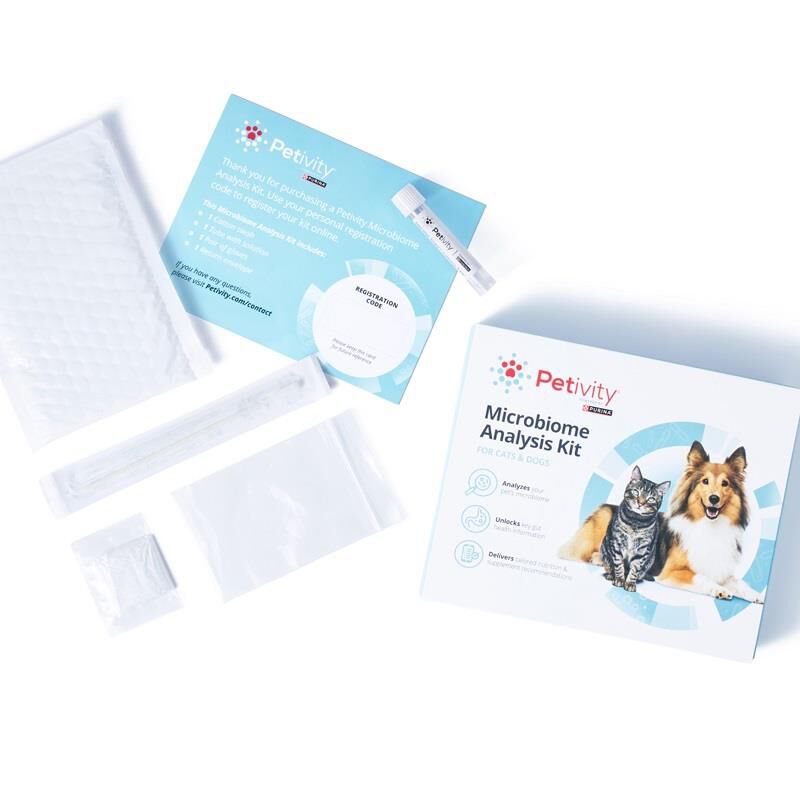 Purina Petivity Microbiome Advanced Analysis Kit for Dogs and Cats
