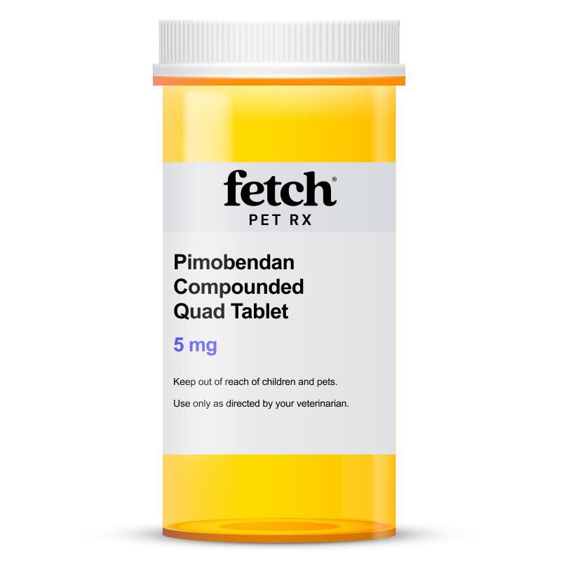 Pimobendan Compounded Quad Tablet