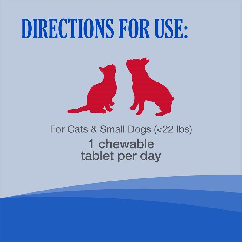 Cobalequin Supplement for Cats and Small Dogs (<22 lbs), 45 Chewable Tablets