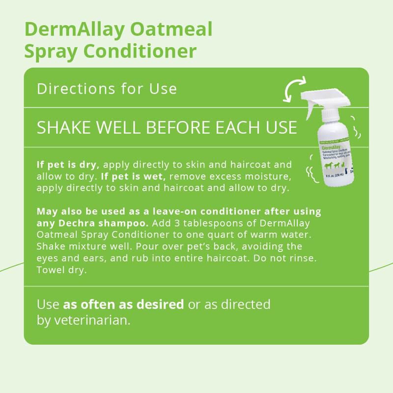 DermAllay Oatmeal Spray Conditioner