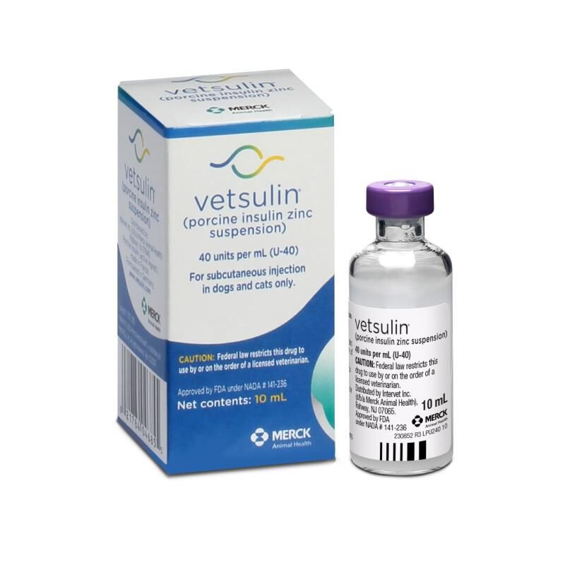 Vetsulin Insulin for Dogs and Cats