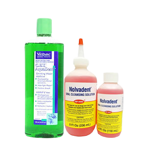 Dog oral rinse & gel