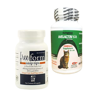 Cat skin & shedding supplements