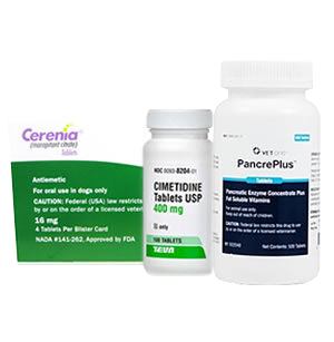 Dog digestive medication
