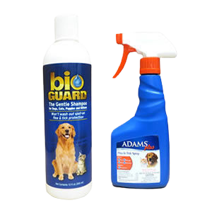 Cat flea shampoo